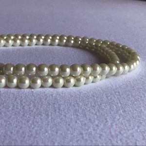 String of Pearls - Off-White, 30”